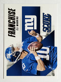 2015 Score Franchise #17 Eli Manning