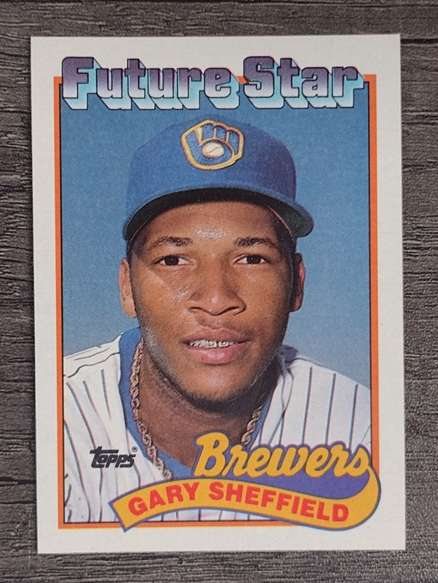 1989 Topps #343 Gary Sheffield FS RC