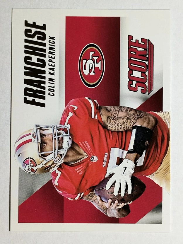 2015 Score Franchise #18 Colin Kaepernick