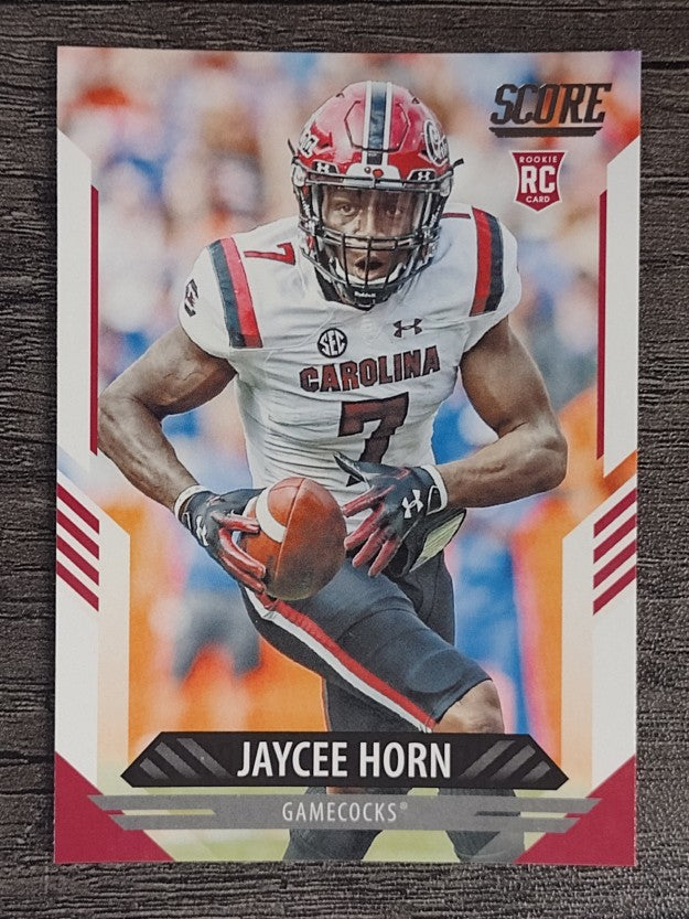 2021 Score #344 Jaycee Horn RC