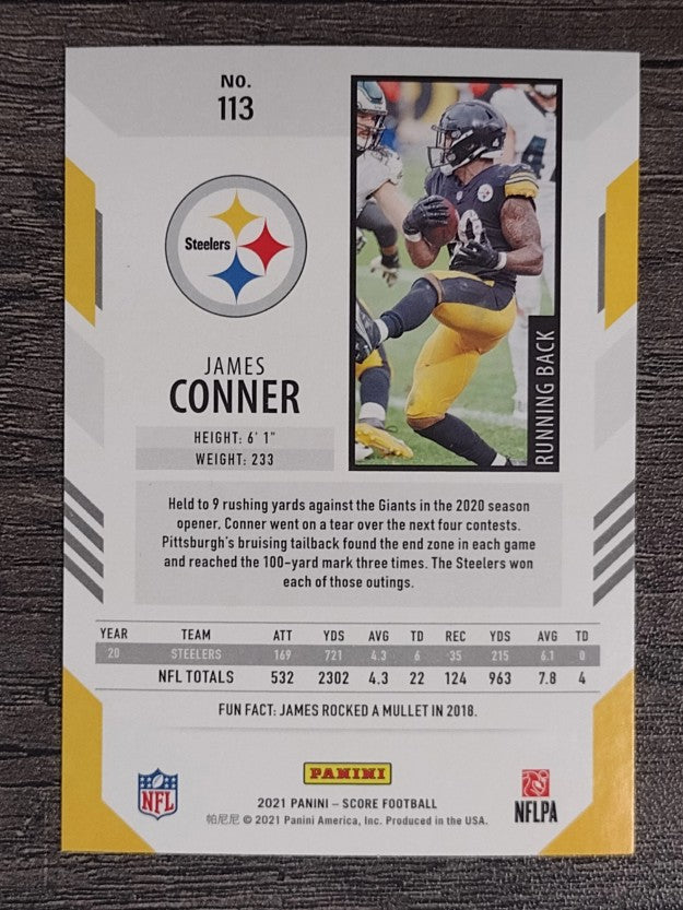 2021 Score #113 James Conner