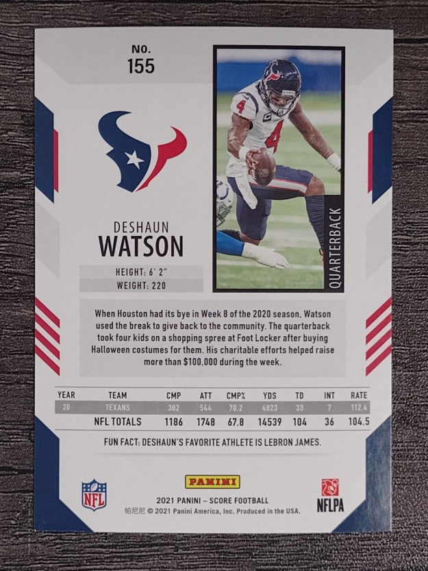 2021 Score #155 Deshaun Watson