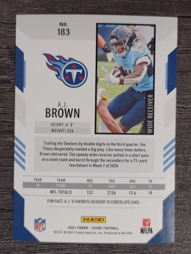 2021 Score #183 A.J. Brown