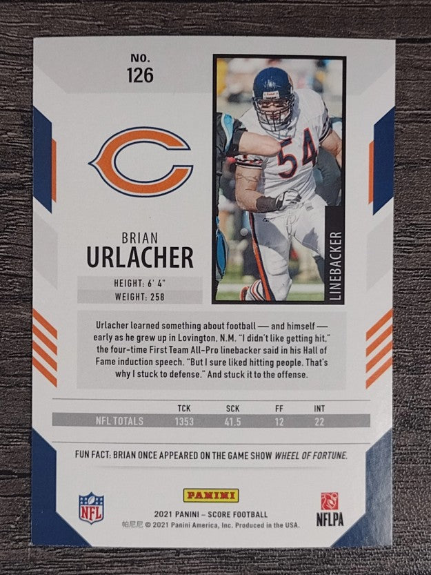 2021 Score #126 Brian Urlacher