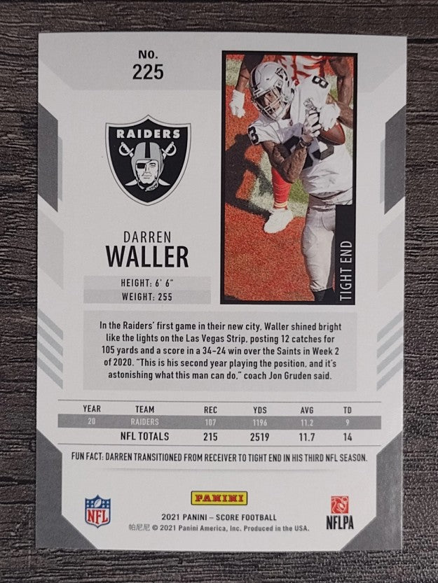 2021 Score #225 Darren Waller