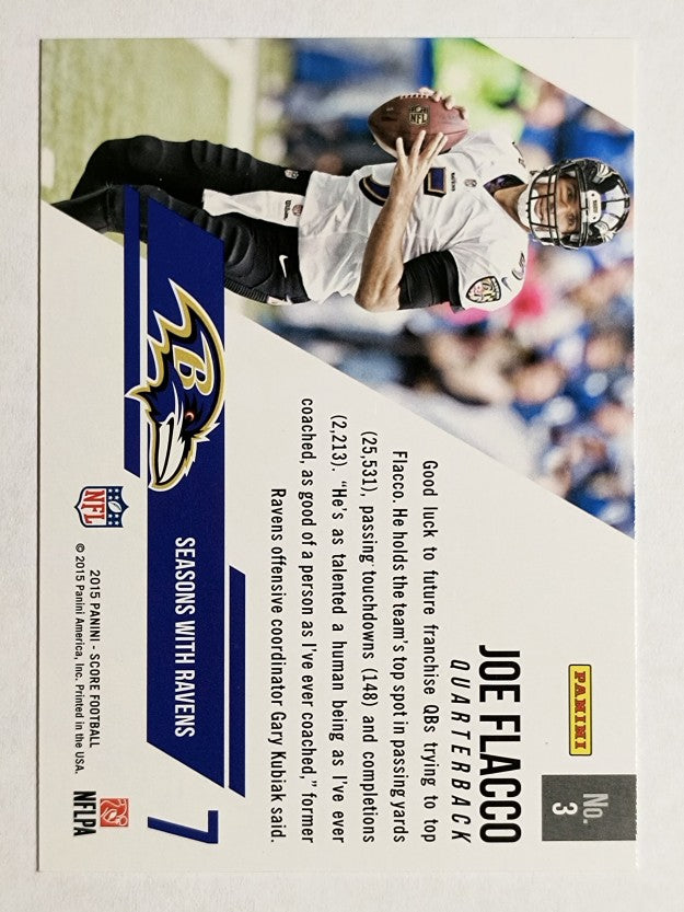 2015 Score Franchise #3 Joe Flacco