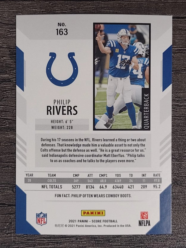 2021 Score #163 Philip Rivers