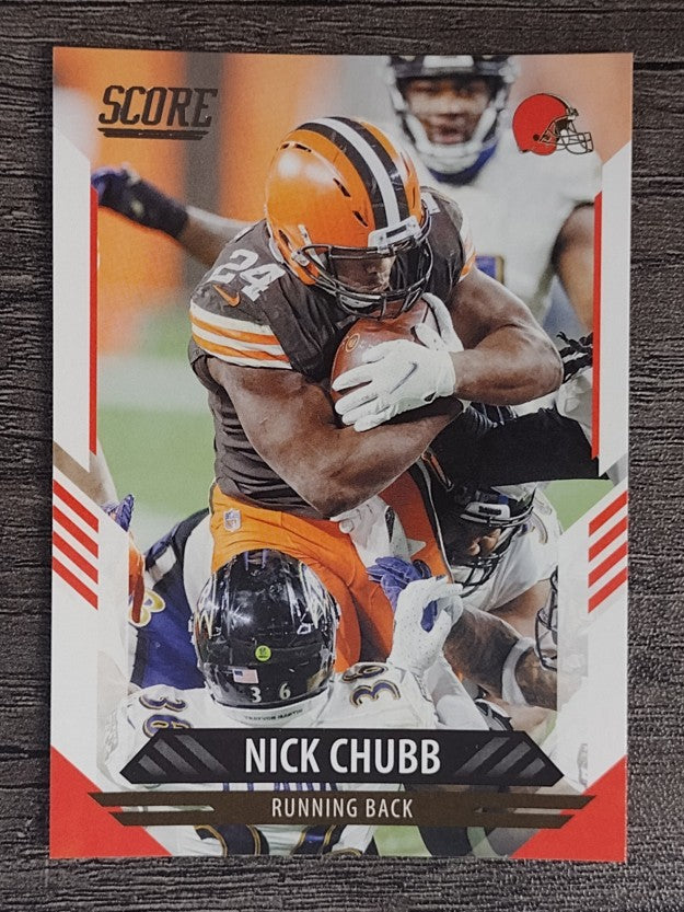 2021 Score #105 Nick Chubb