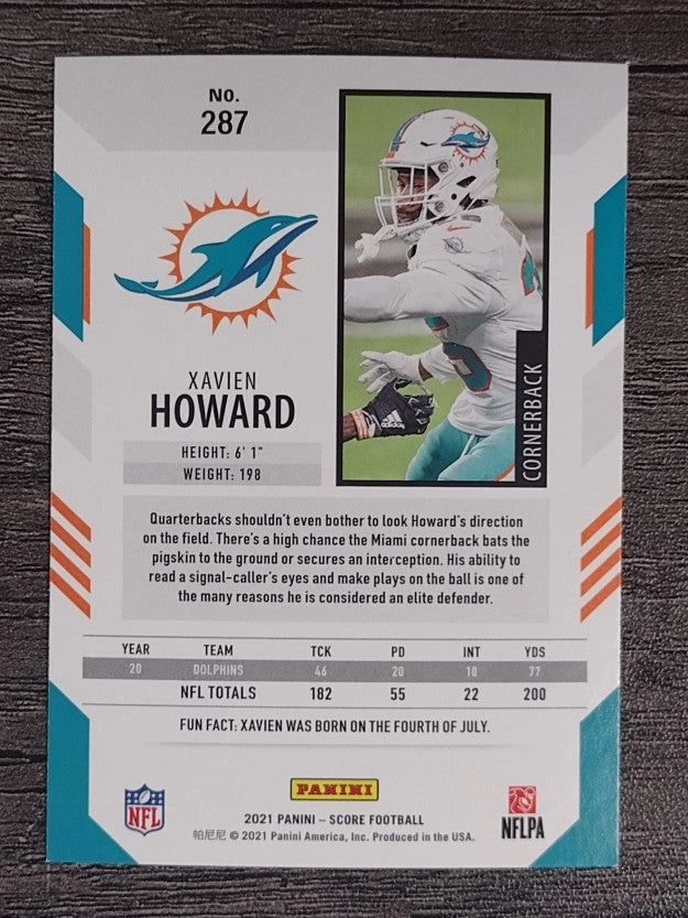 2021 Score #287 Xavien Howard