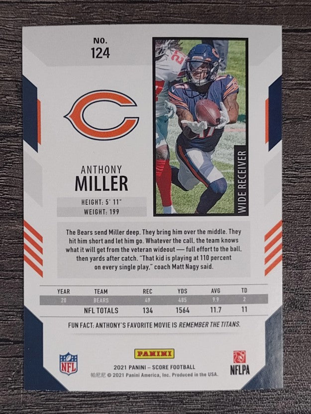 2021 Score #124 Anthony Miller