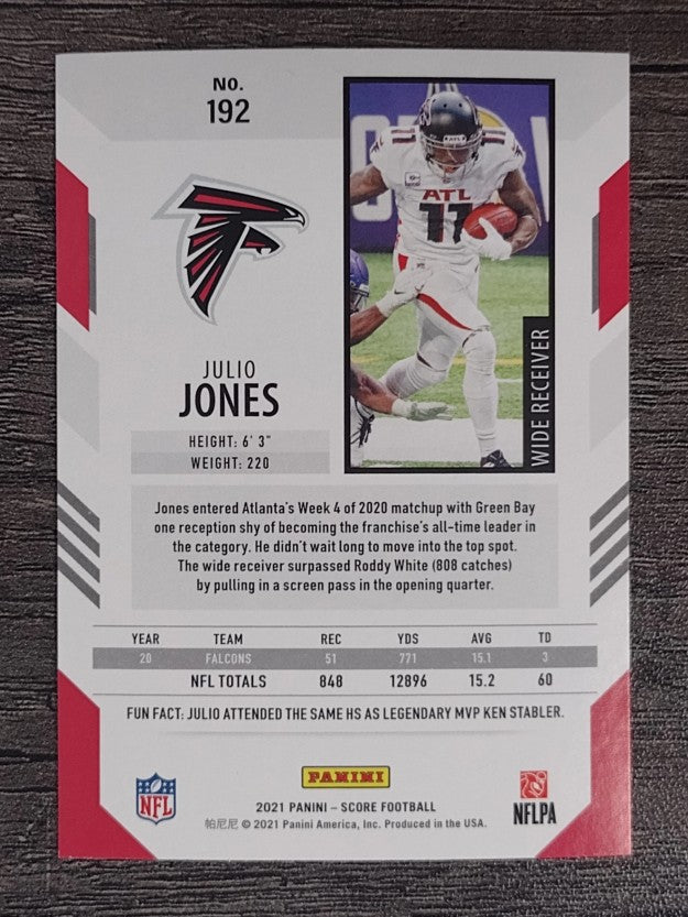 2021 Score #192 Julio Jones