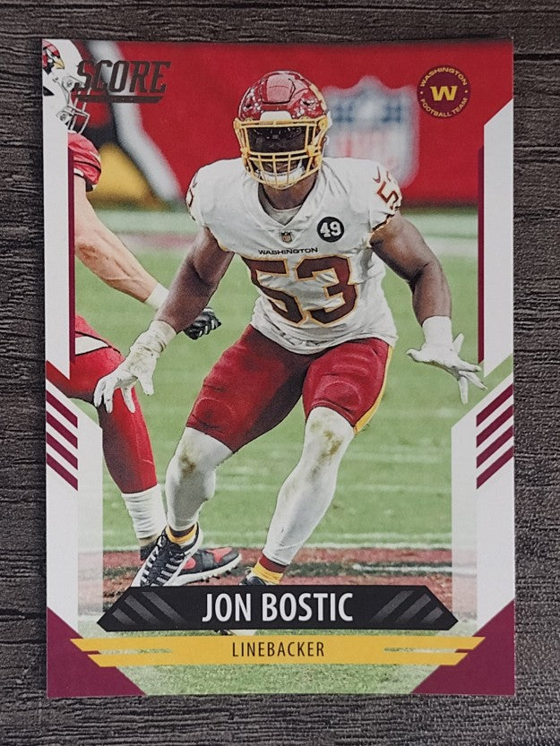2021 Score #86 Jon Bostic