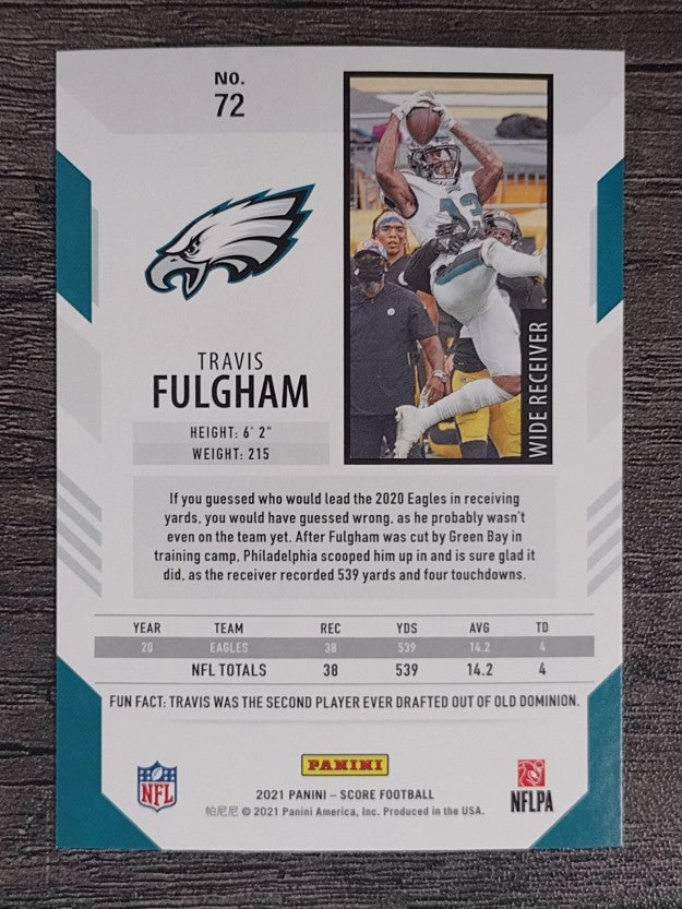 2021 Score #72 Travis Fulgham