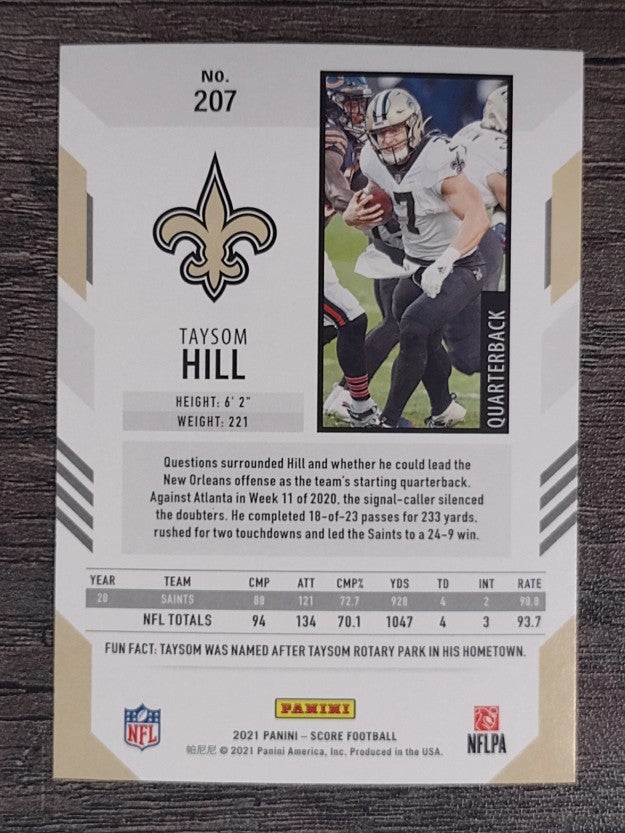2021 Score #207 Taysom Hill