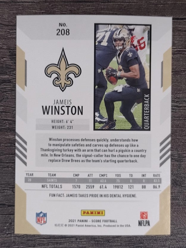 2021 Score #208 Jameis Winston