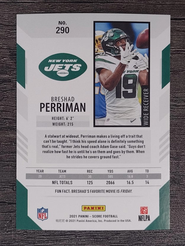 2021 Score #290 Breshad Perriman