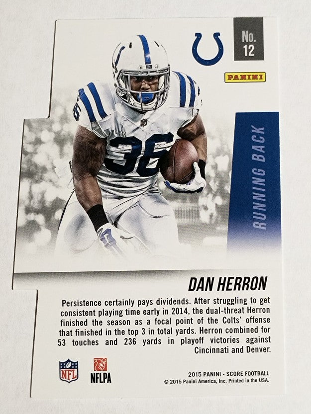 2015 Score Ground Gainers #12 Dan Herron