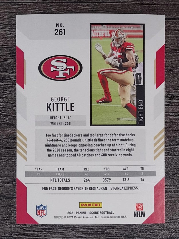 2021 Score #261 George Kittle