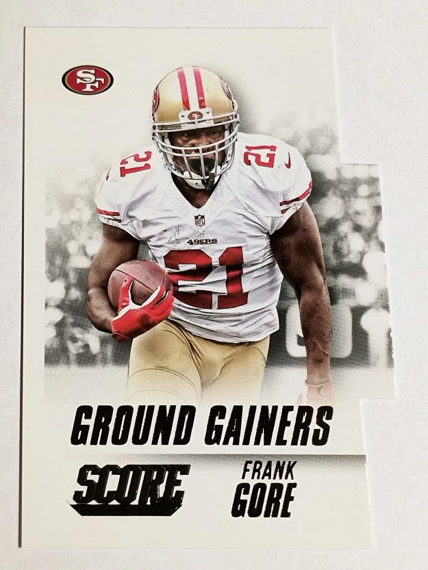 2015 Score Ground Gainers #8 Frank Gore