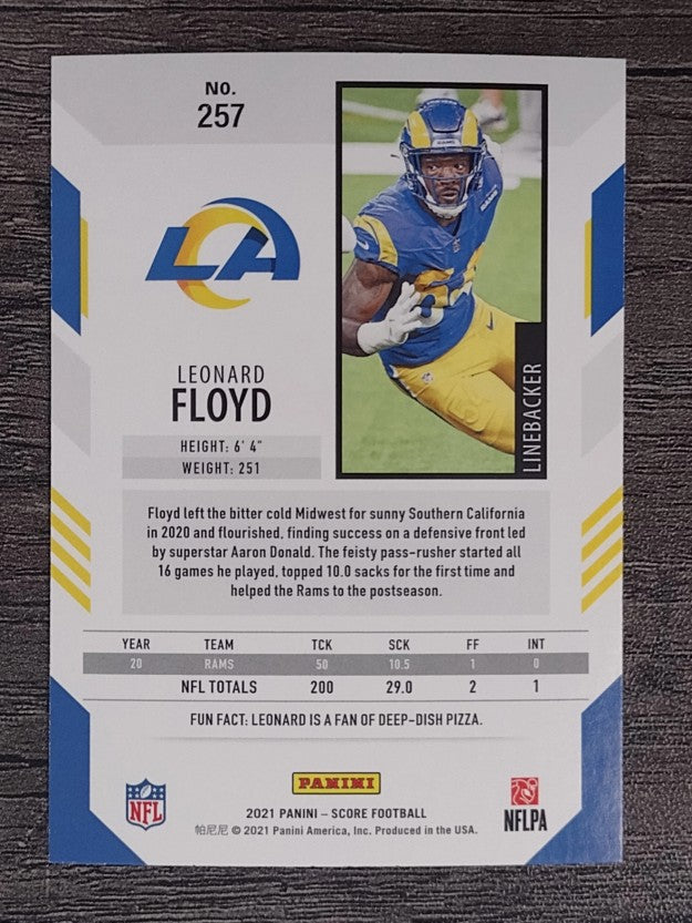 2021 Score #257 Leonard Floyd
