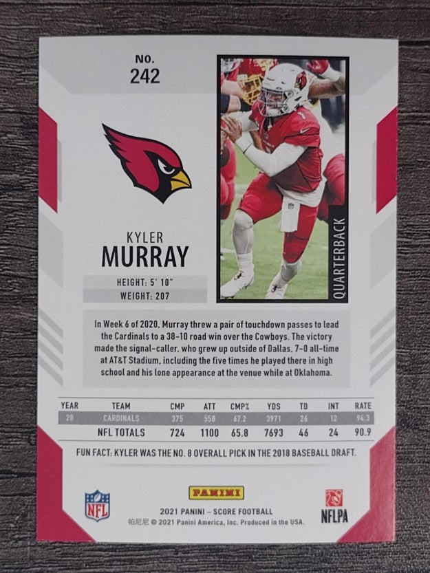 2021 Score #242 Kyler Murray