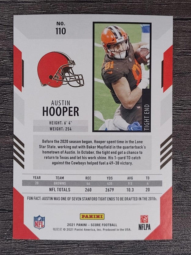 2021 Score #110 Austin Hooper