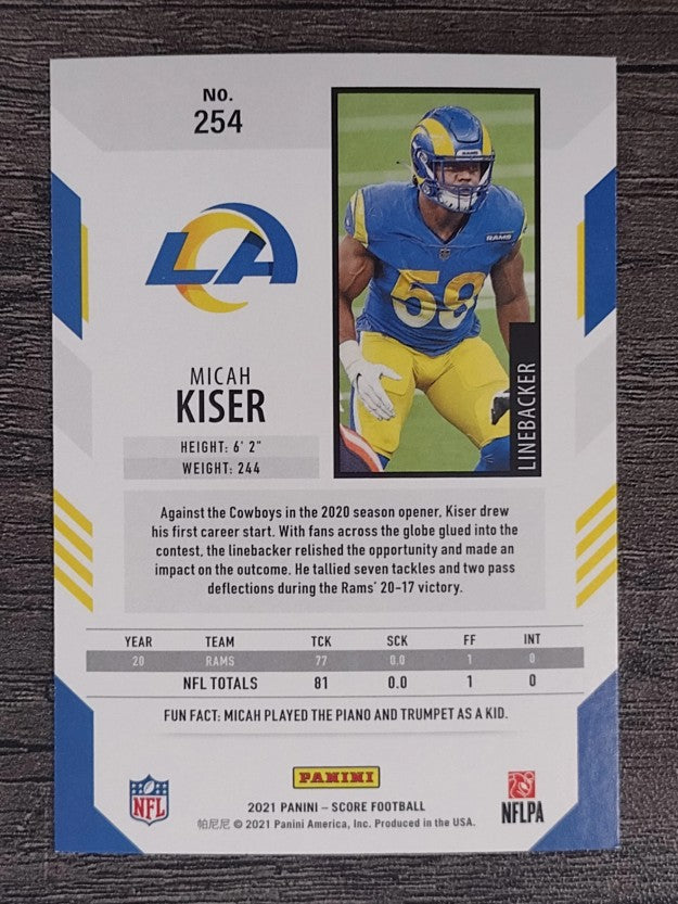 2021 Score #254 Micah Kiser