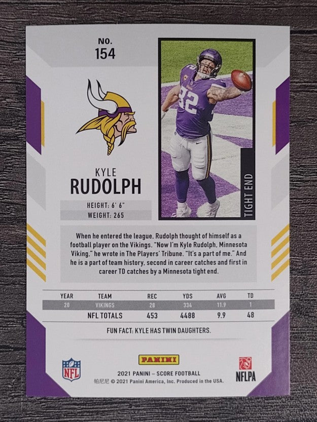 2021 Score #154 Kyle Rudolph