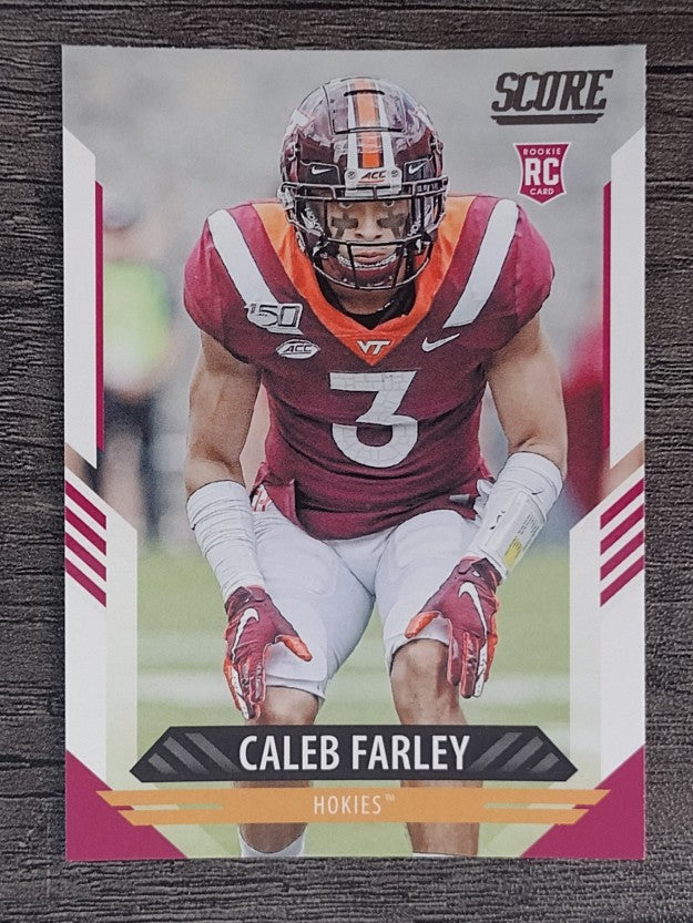 2021 Score #341 Caleb Farley RC