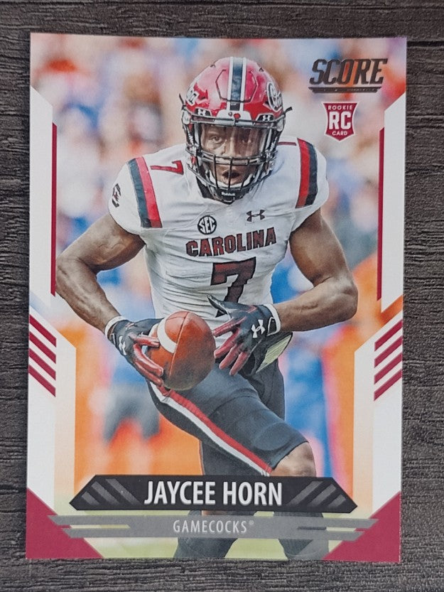 2021 Score #344 Jaycee Horn RC
