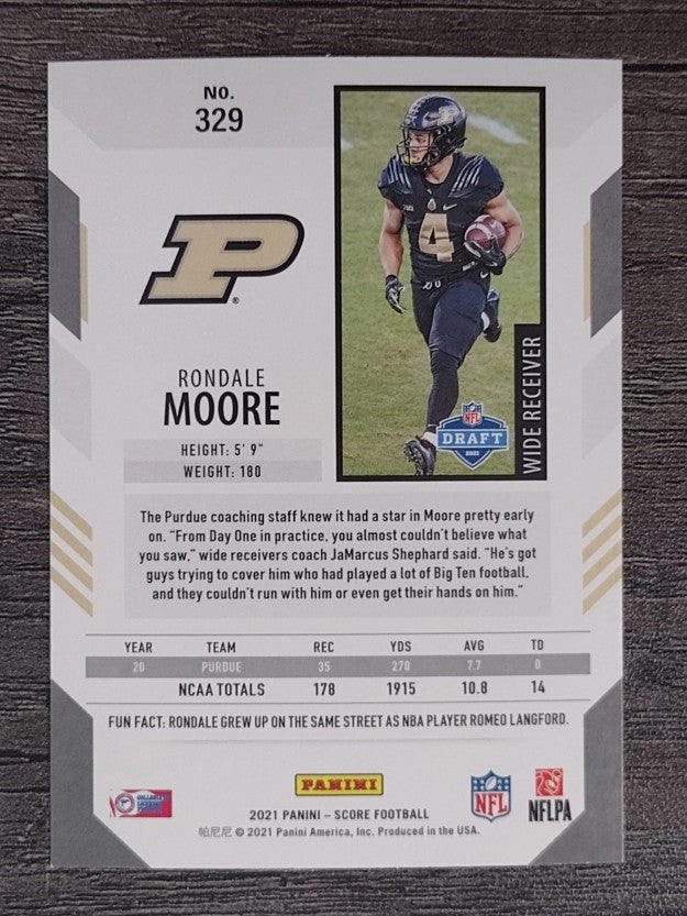 2021 Score #329 Rondale Moore RC