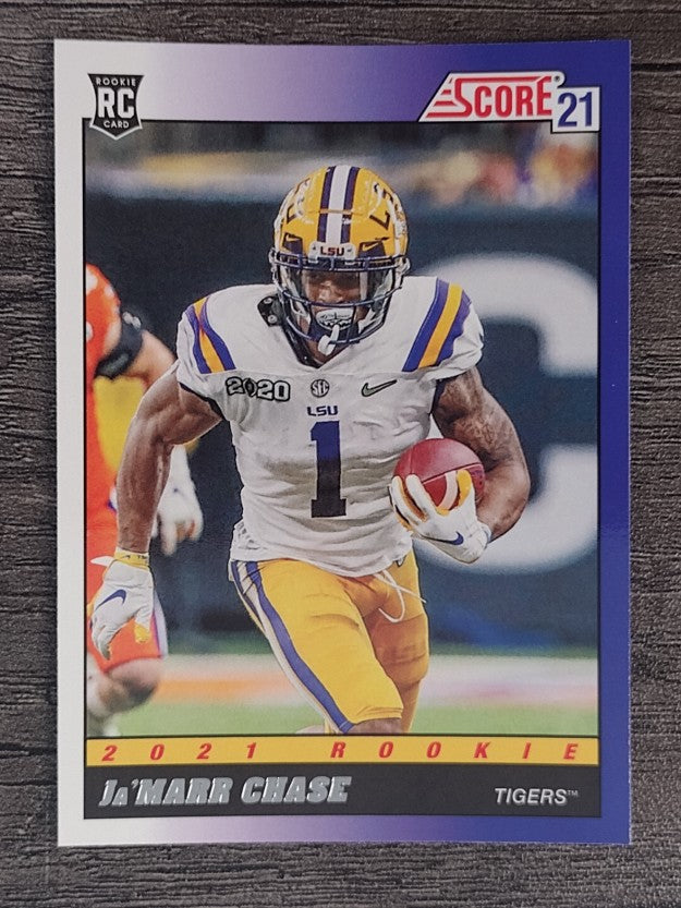 2021 Score '91 Throwback Rookies #5 Ja'Marr Chase