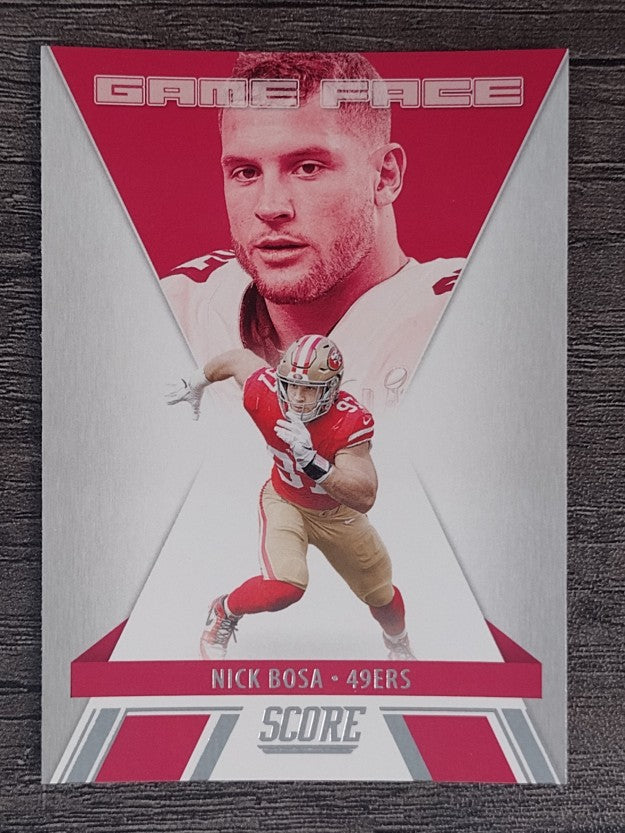2021 Score Game Face #3 Nick Bosa