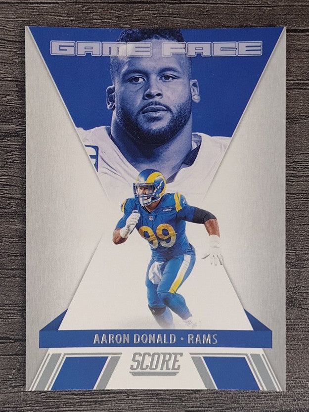 2021 Score Game Face #2 Aaron Donald