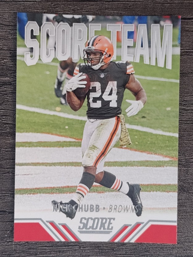 2021 Score Score Team #9 Nick Chubb