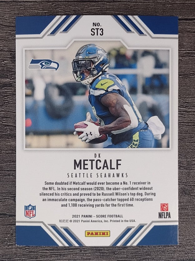 2021 Score Score Team #3 D.K. Metcalf