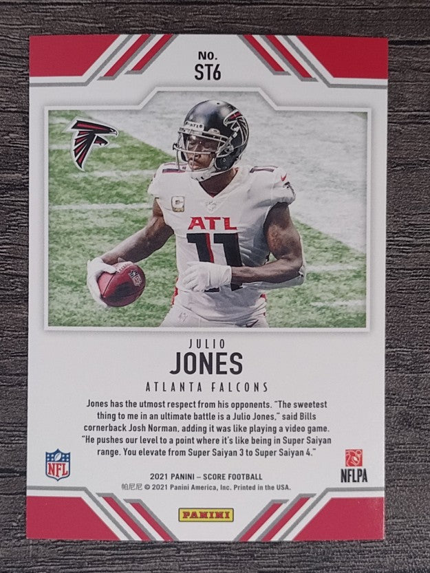 2021 Score Score Team #6 Julio Jones