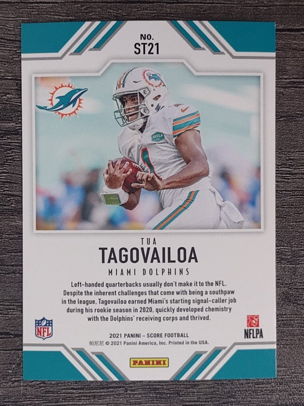 2021 Score Score Team #21 Tua Tagovailoa