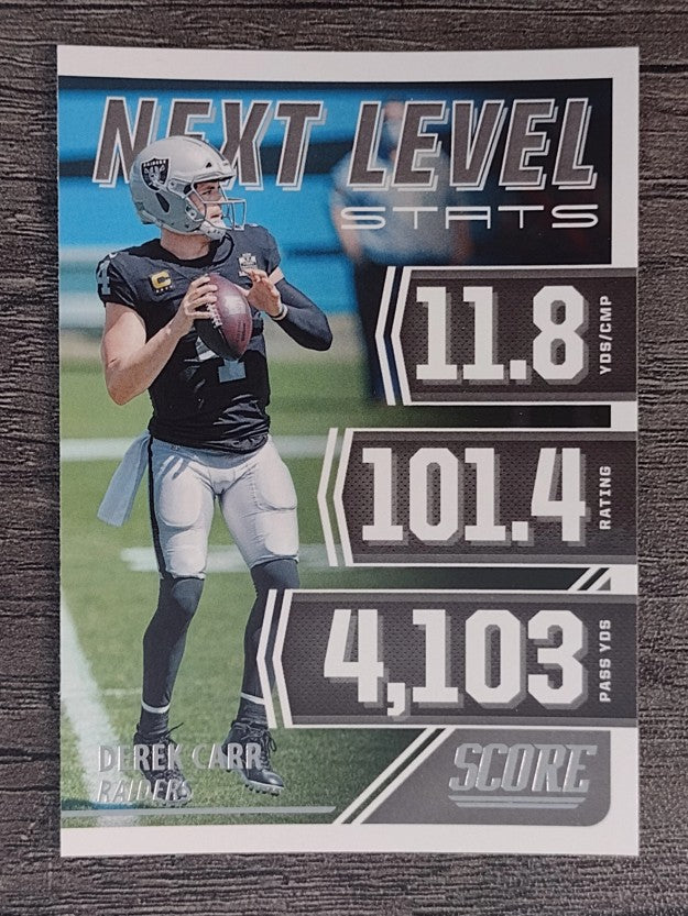 2021 Score Next Level Stats #5 Derek Carr