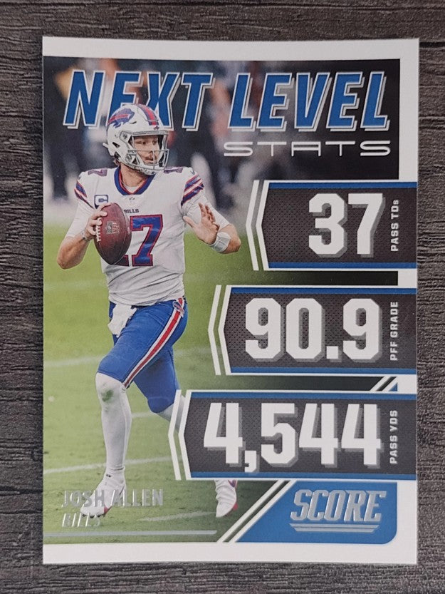2021 Score Next Level Stats #15 Josh Allen