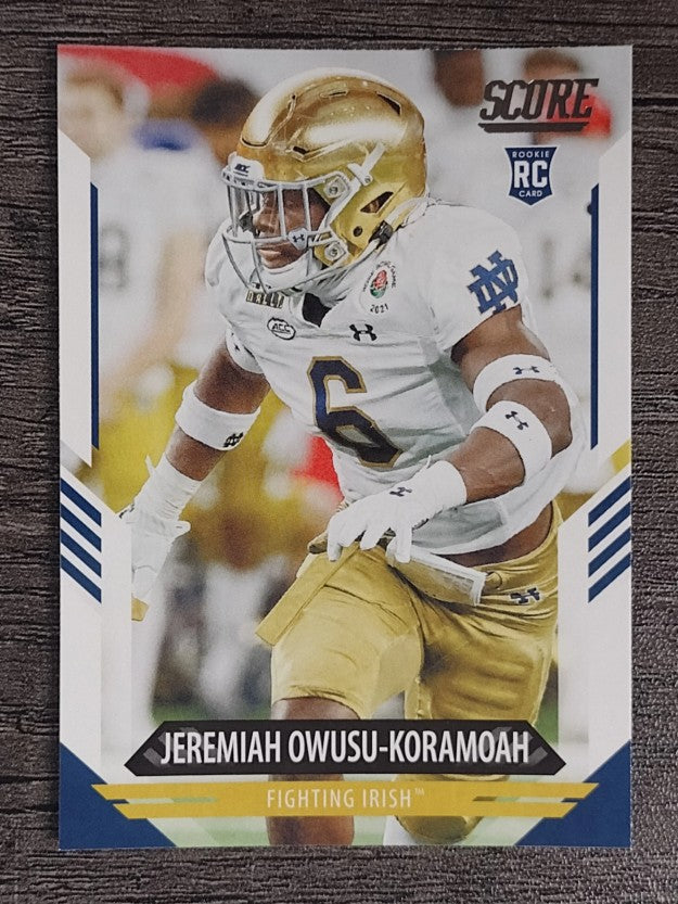 2021 Score #353 Jeremiah Owusu-Koramoah RC