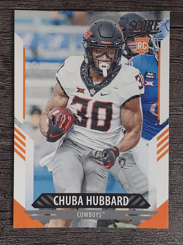 2021 Score #311 Chuba Hubbard RC