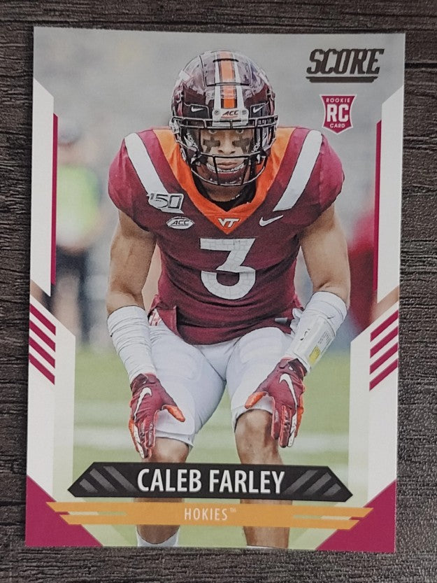 2021 Score #341 Caleb Farley RC