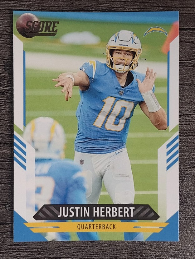 2021 Score #233 Justin Herbert