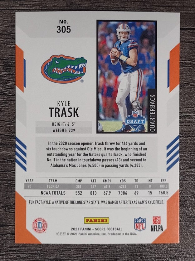2021 Score #305 Kyle Trask RC