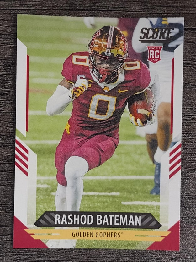 2021 Score #327 Rashod Bateman RC