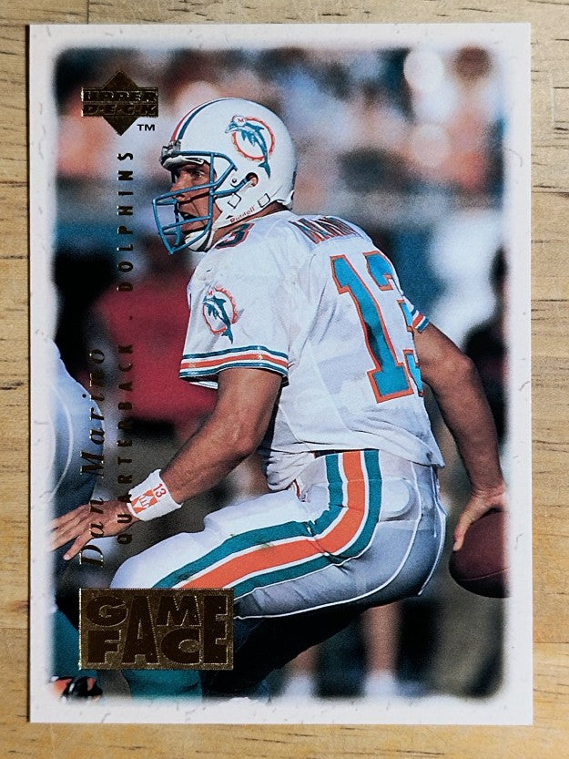 1996 Upper Deck Game Face #GF1 Dan Marino