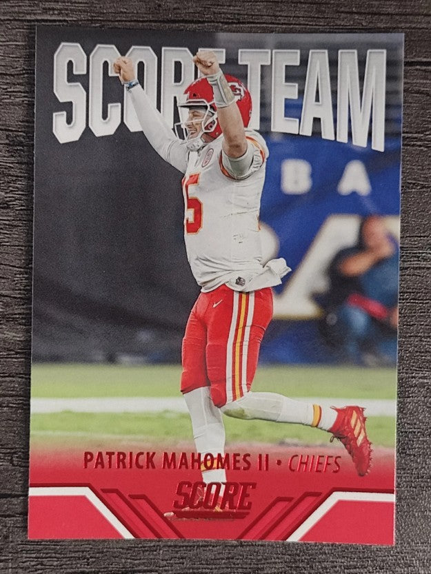 2021 Score Score Team Red #1 Patrick Mahomes II