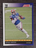 2021 Score '91 Throwback Rookies #6 Kyle Pitts