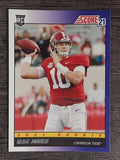 2021 Score '91 Throwback Rookies #9 Mac Jones